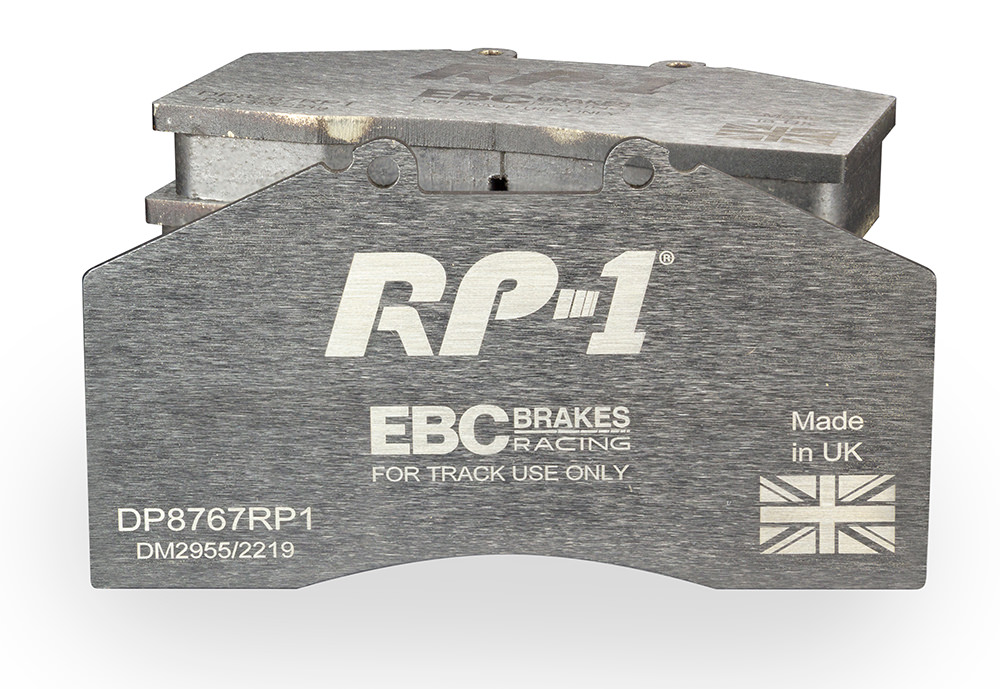 DP8767RP1 - Zestaw wyścigowych klocków hamulcowych seria RP-1 Racing EBC Brakes
