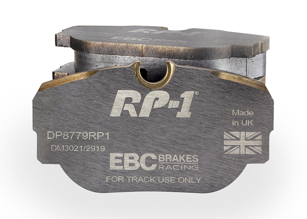 DP8779RP1 - Zestaw wyścigowych klocków hamulcowych seria RP-1 Racing EBC Brakes