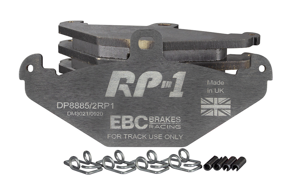 DP8885/2RP1 - Zestaw wyścigowych klocków hamulcowych seria RP-1 Racing EBC Brakes