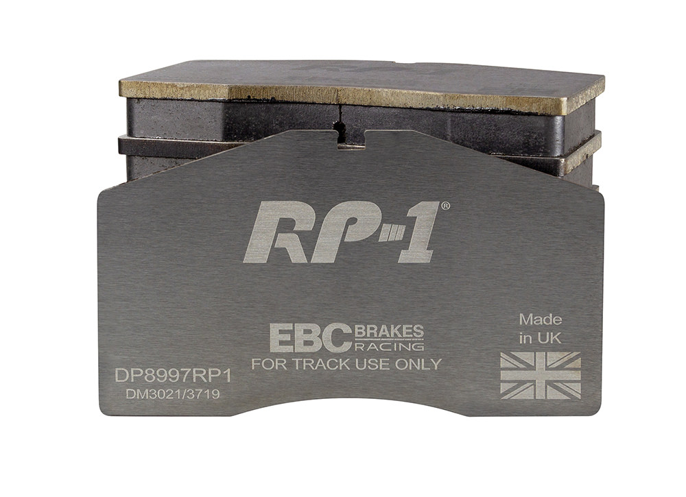 DP8997RP1 - Zestaw wyścigowych klocków hamulcowych seria RP-1 Racing EBC Brakes