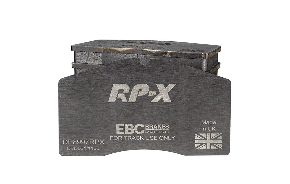 DP8997RPX - Zestaw wyścigowych klocków hamulcowych seria RP-X Racing EBC Brakes