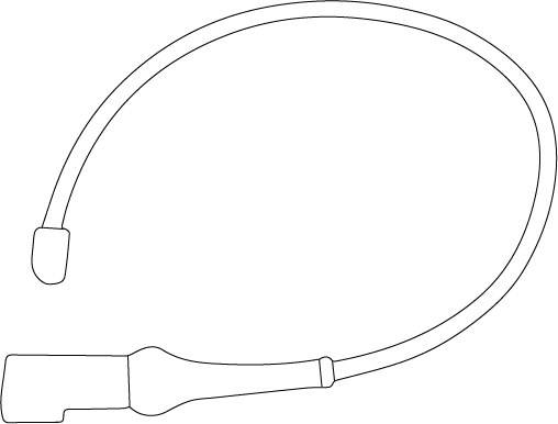 EFA183 - Czujnik zużycia klocków hamulcowych EBC Brakes