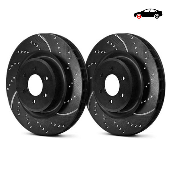 GD7036 - Tarcze hamulcowe sportowe nacinane i nawiercane seria GD (Para) EBC Brakes