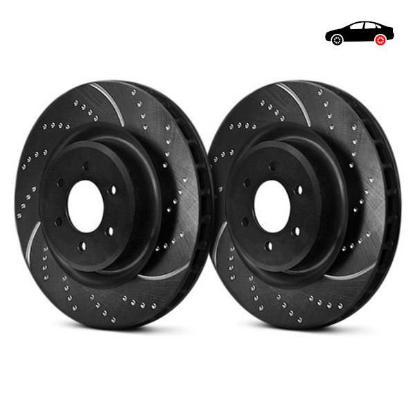 GD7109 - Tarcze hamulcowe sportowe nacinane i nawiercane seria GD (Para) EBC Brakes