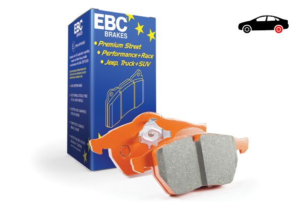 DP9983 - Zestaw klocków hamulcowych seria ORANGESTUFF EBC Brakes